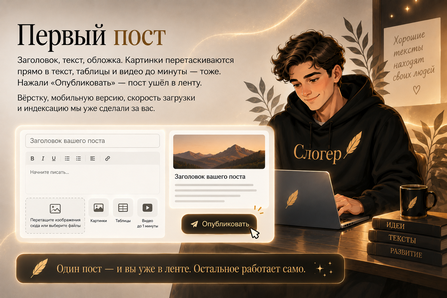 Редактор поста